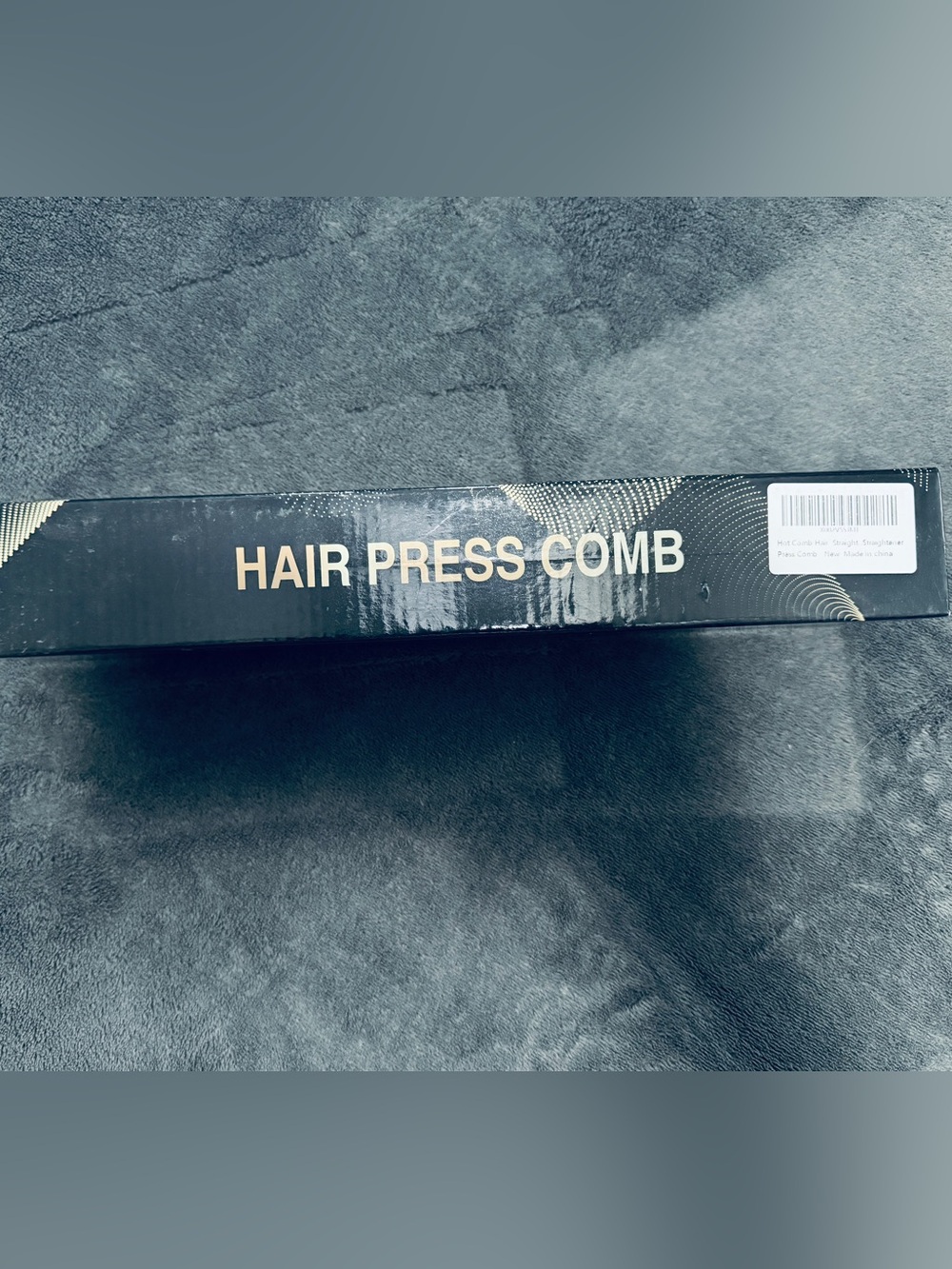 Hair press comb